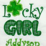Also available is LUCKY BOY design